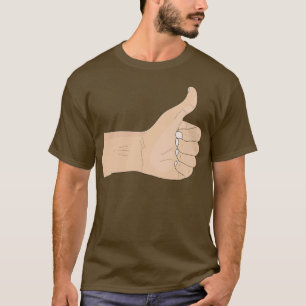 Camiseta Acima do polegar
