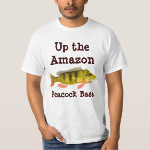 Camiseta Acima do roupa do baixo do Amazon-Pavão