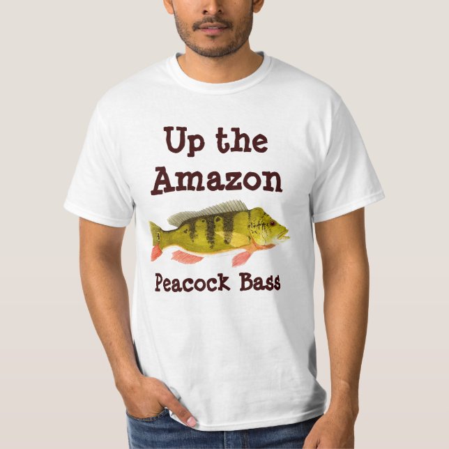 Camiseta Acima do roupa do baixo do Amazon-Pavão (Frente)