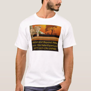 Camiseta Acima e além de África LUZ-COLORIU o t-shirt