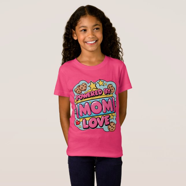 Camiseta Acionado pela Mãe Amor (Frente Completa)