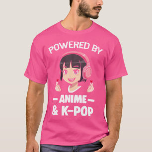 Camiseta Acionado Pelo Anime K-Pop Anime K-Pop
