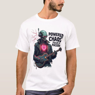 Camiseta Acionado pelo Caos, Alimentado pela Paixão