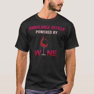 Camiseta Acionado Por Ambulância De Vinho