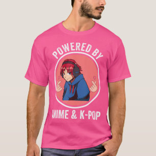 Camiseta Acionado Por Anime K-Pop K-Pop