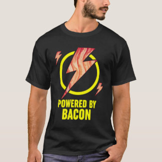 Camiseta Acionado Por Bacon Funny Churrasco Bacon Lovers Pu