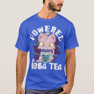 Camiseta Acionado Por Boba Tea Anime Cat