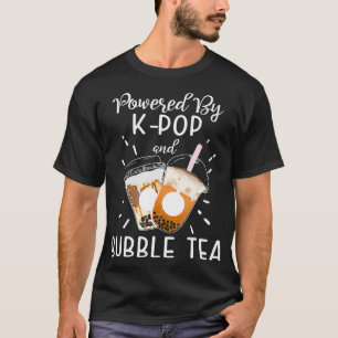 Camiseta Acionado Por Boba Tea Bubble Do KPOP Tea Tea Korea