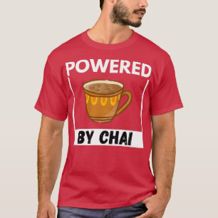 Camiseta Acionado Por Chai Chai Latte Tea Addicto 1