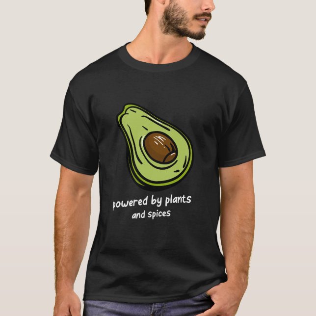 Camiseta Acionado Por Chef De Vegan Funny E Spices (Frente)