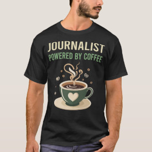 Camiseta Acionado Por Jornalista Do Café