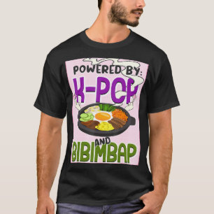 Camiseta Acionado Por KPop E Bibimbap Kpop Finger Heart
