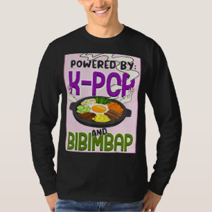Camiseta Acionado Por KPop E Bibimbap Kpop Finger Heart