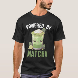 Camiseta Acionado Por Matcha Green Tea Kawaii Matcha Latte