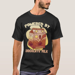 Camiseta Acionado Por Quota De Leite De Chocolate