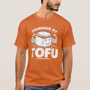 Camiseta Acionado por Tofu, vegetariano engraçado Vegan