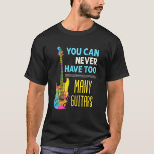 Camiseta Acionador De Guitarrista, Acionador Elétrico Bass 