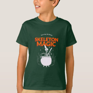 Camiseta Acionando Uma Magia Esquelética