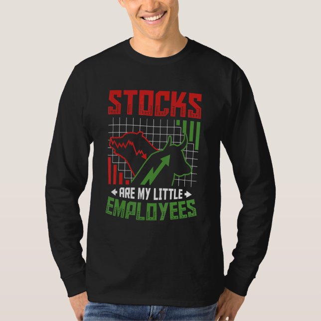 Camiseta Acionista Bull Bear Stock Market Trader 2 (Frente)