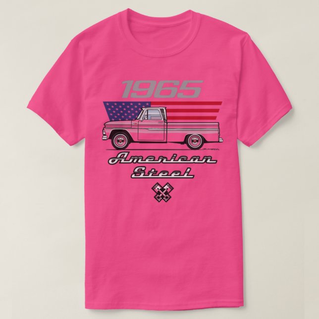 Camiseta Aço Americano (Frente do Design)