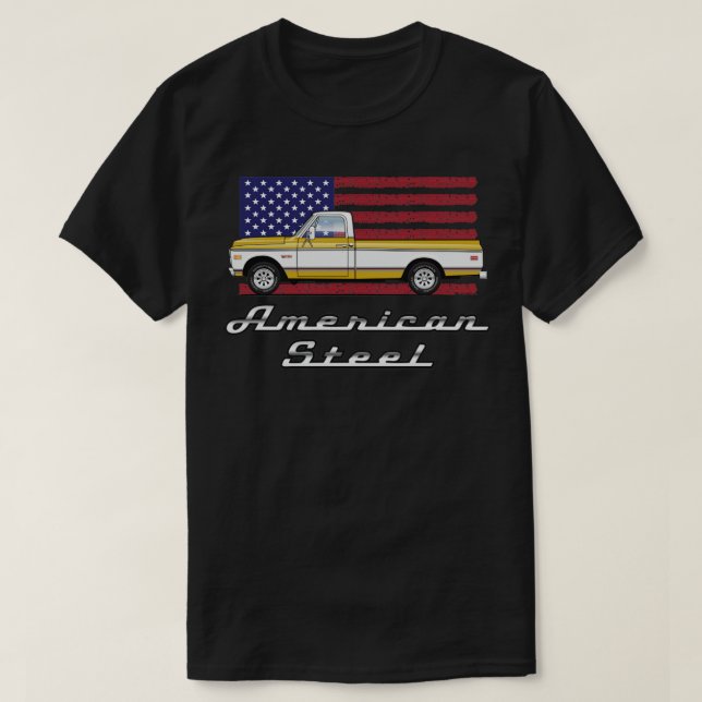 Camiseta Aço Americano2 (Frente do Design)