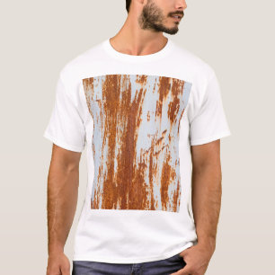 Camiseta Aço Russo: Textura de Muro Grunge