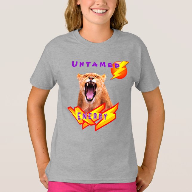 Camiseta Aço Sem Limitação de Divertimento Energético Juven (Frente)