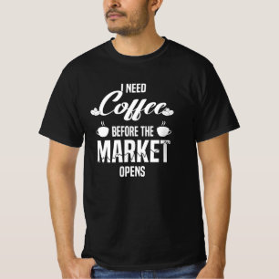 Camiseta Ações Acionistas Mercado de ações Retorno Bör
