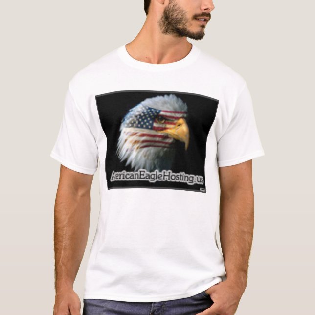 Camiseta Acolhimento de Eagle do americano (Frente)