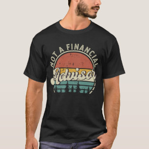 Camiseta Acompanhe o futuro com o 'preço das ações iBit' Bi