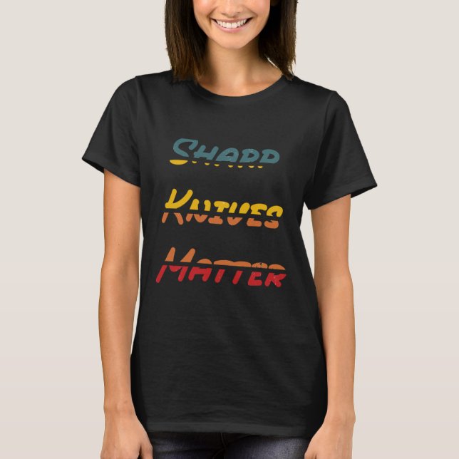 Camiseta Acondicionador de Knives Sharp (Frente)
