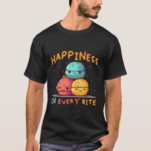 Camiseta Acontece Em Cada Macarão De Mordida