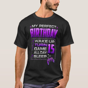 Camiseta Acordar Aumentando 15 Jogo O Dia Todo 15 Jogador A