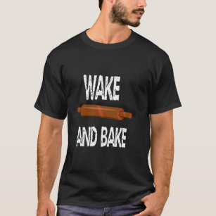 Camiseta Acordar E Assar Para Cozinheiros E Coqueiros