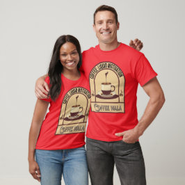 Camiseta Acordar e cheire o café!