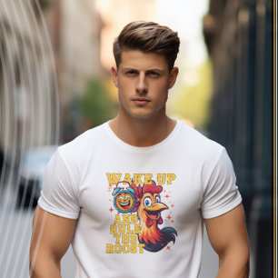 Camiseta Acordar e governa o Roost Engraçado