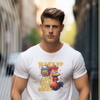 Camiseta Acordar e governa o Roost Engraçado