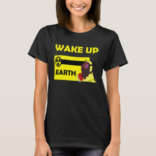 Camiseta Acordar Global de Risco para Cima Prepare o Alarm 