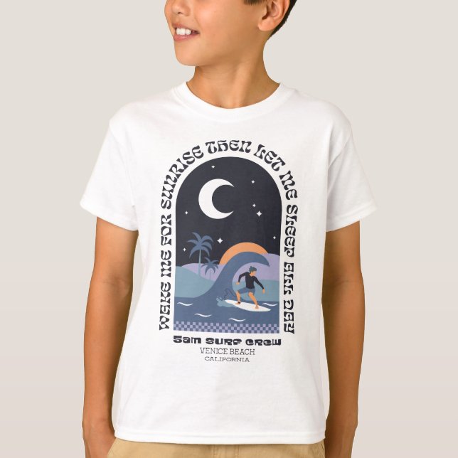 Camiseta Acordar-me para o Sunrise Tee (Frente)