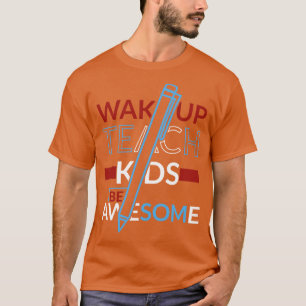 Camiseta Acordar para as Crianças Ensinadas 1