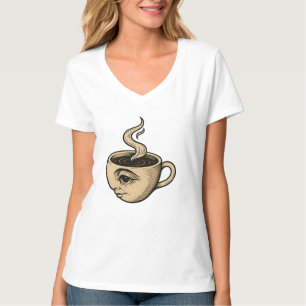 Camiseta Acordar para cima e para ver - Design de Taça Surr