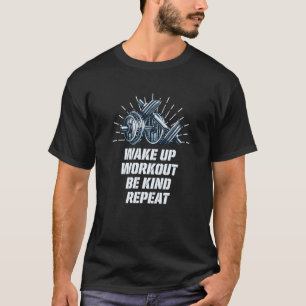 Camiseta Acordar Para Cima - Seja gentil Com Ajustado De Co
