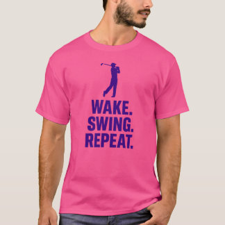 Camiseta Acordar. Swing. Repetir estilo de vida