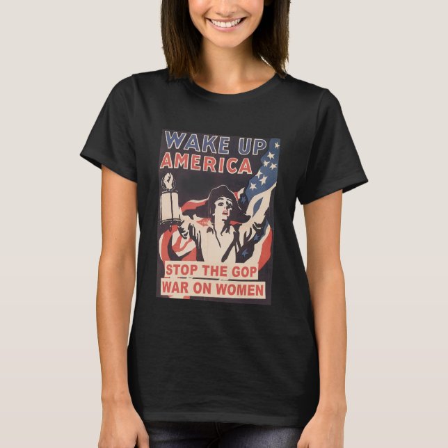 Camiseta Acordar Up America Roe v Wade  (Frente)