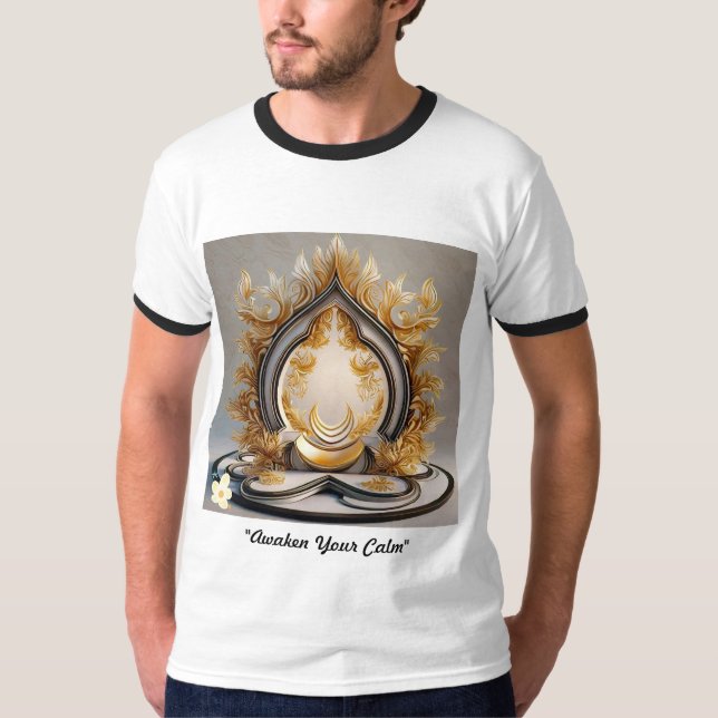 Camiseta "Acorde a sua calma" (Frente)