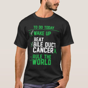 Camiseta Acorde Derrote o Câncer do Ducto Biliar Domine o M