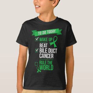 Camiseta Acorde Derrote o Câncer do Ducto Biliar Domine o M