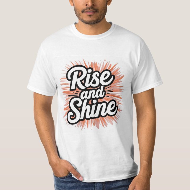 Camiseta Acorde e brilhe  (Frente)