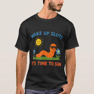 Camiseta Acorde S É Hora De Pecar Humor Adulto Engraçado Mi
