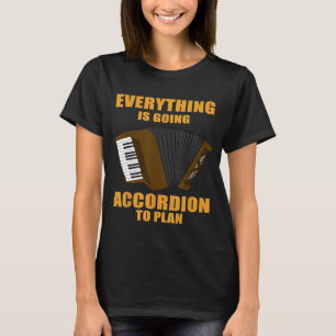 Camiseta Acordeirão Mulheres Legal Jogador de Instrumentos 